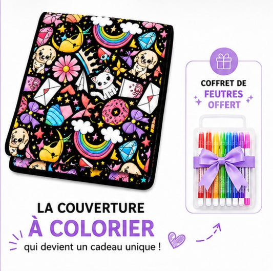 Couverture à colorier